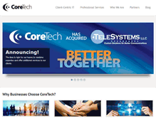 Tablet Screenshot of coretech.us